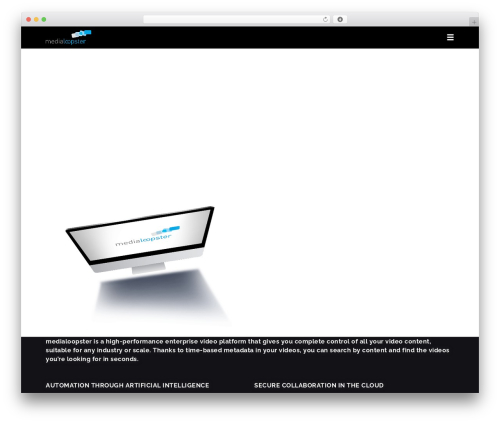 Theme WordPress TheOne - medialoopster.com