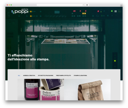 Theme WordPress VIM - grafichepioppi.it