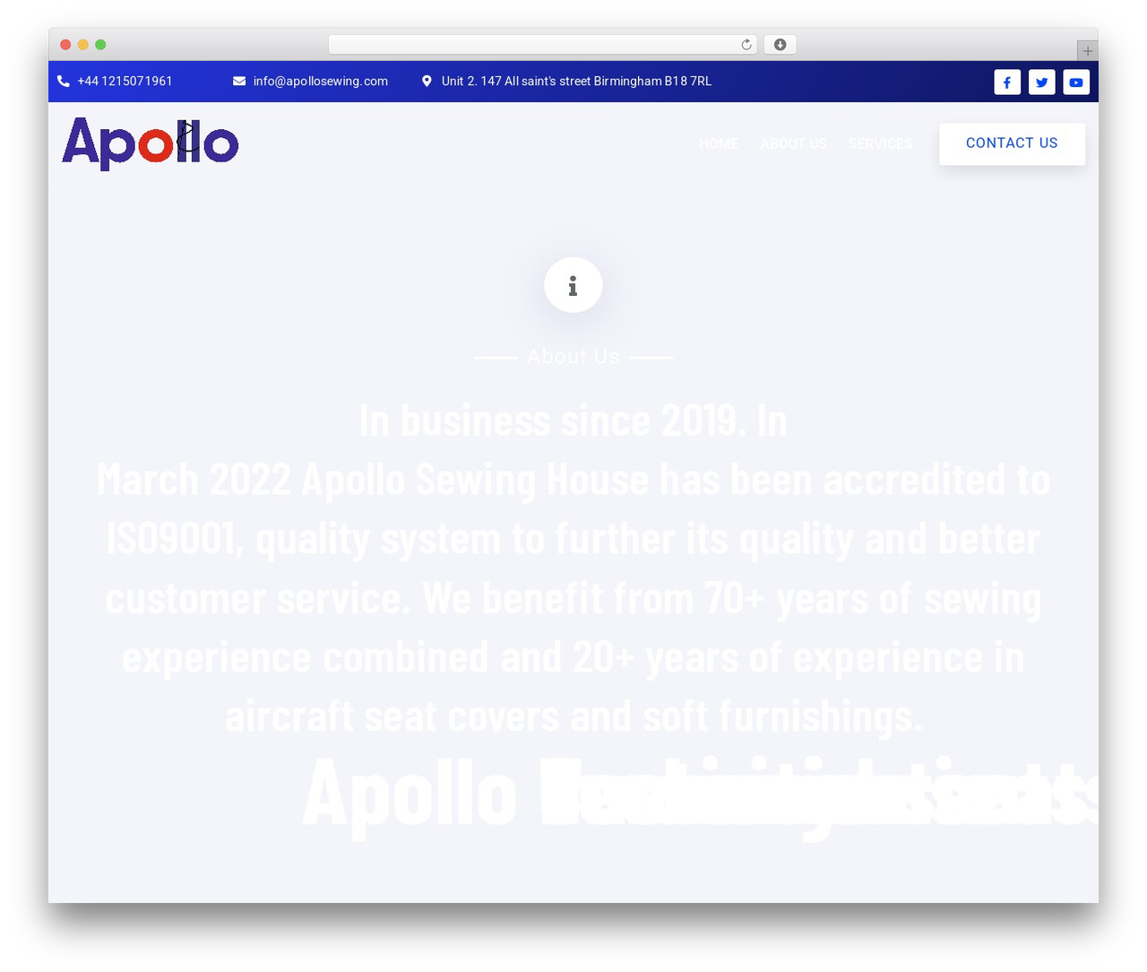 uTech WordPress theme - apollosewing.com uTech WordPress theme - apollosewing.com