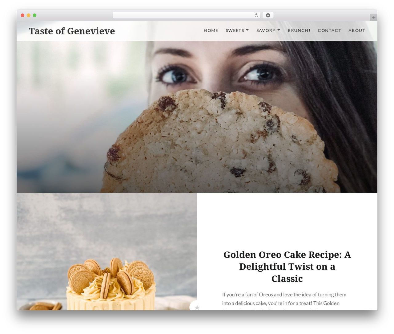 WordPress theme H4 - tasteofgenevieve.com WordPress theme H4 - tasteofgenevieve.com