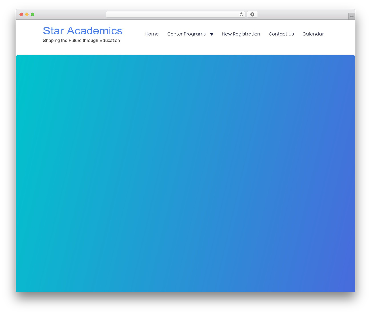 WordPress theme Hello Elementor - staracademics.org