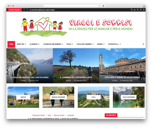 WordPress theme soledad - viaggiesorrisi.com