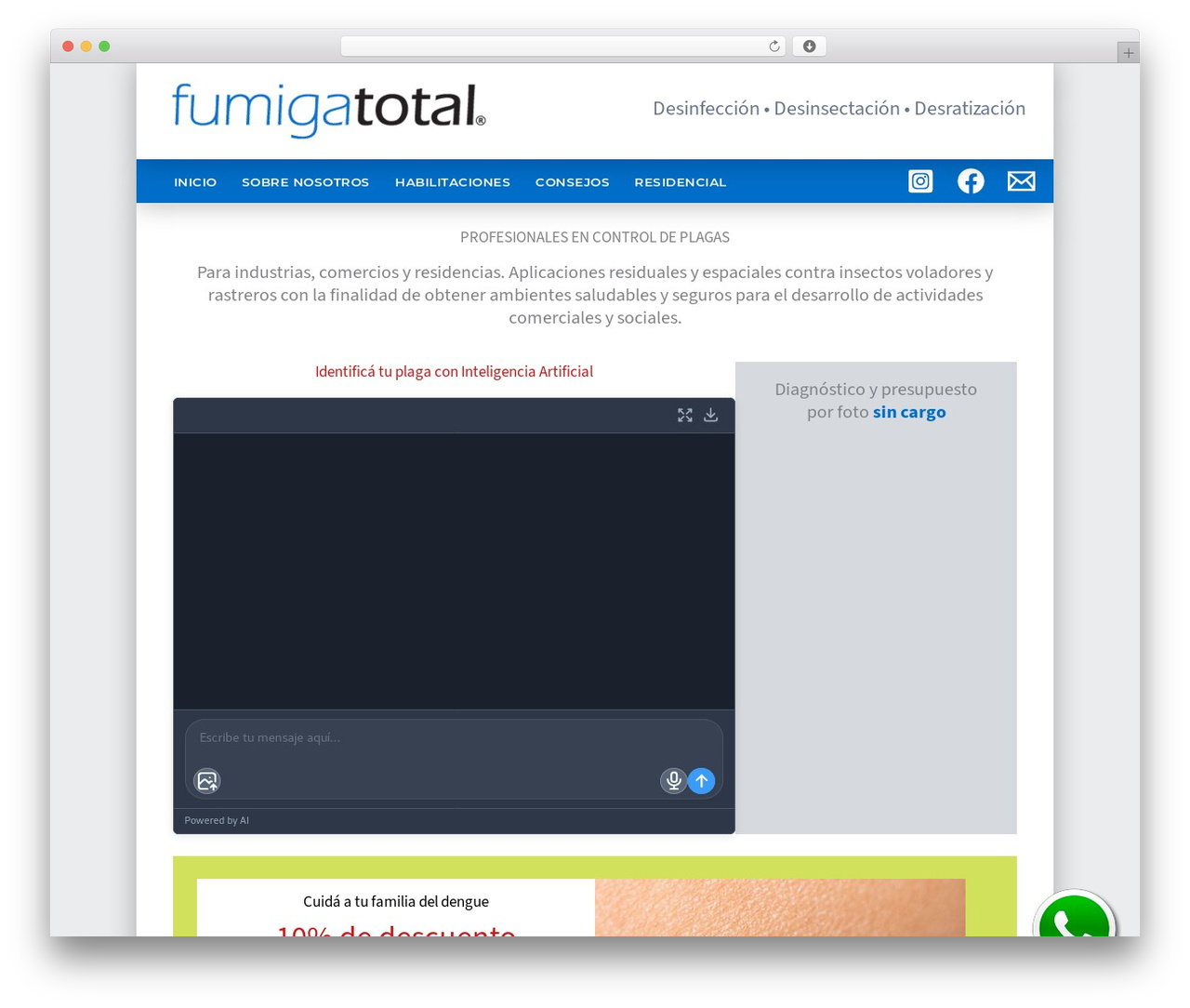 100ideas WordPress theme - fumigatotal.com 100ideas WordPress theme - fumigatotal.com
