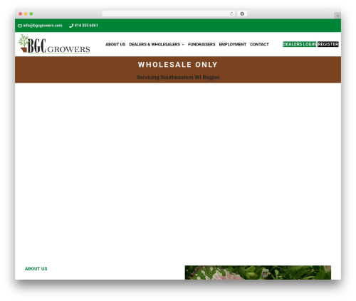 Best WordPress theme VA Custom Theme - bgcgrowers.com