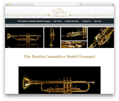 Bootstrap 4 BASE theme WordPress - martinbrasswind.com