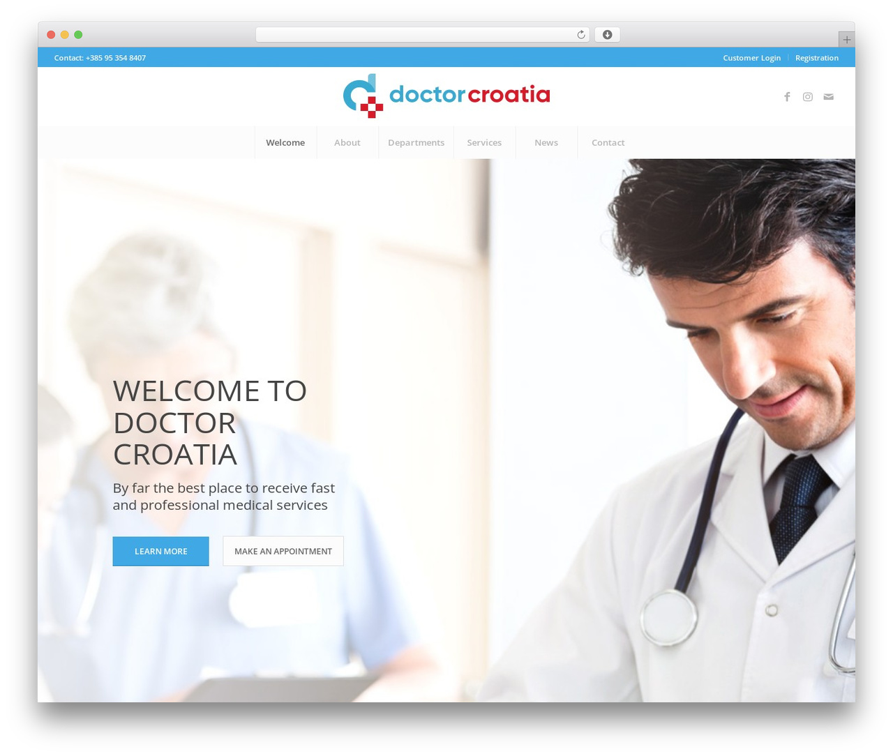 Enfold WordPress theme - drcroatia.com