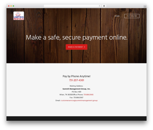 Genesis WordPress theme design - unitedrentals.net