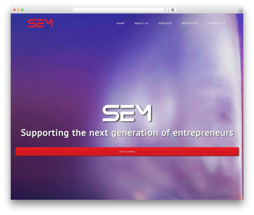 SEM WordPress theme - s4em.com