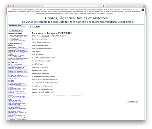 Simple referencement WordPress theme - unpeudetao.unblog.fr