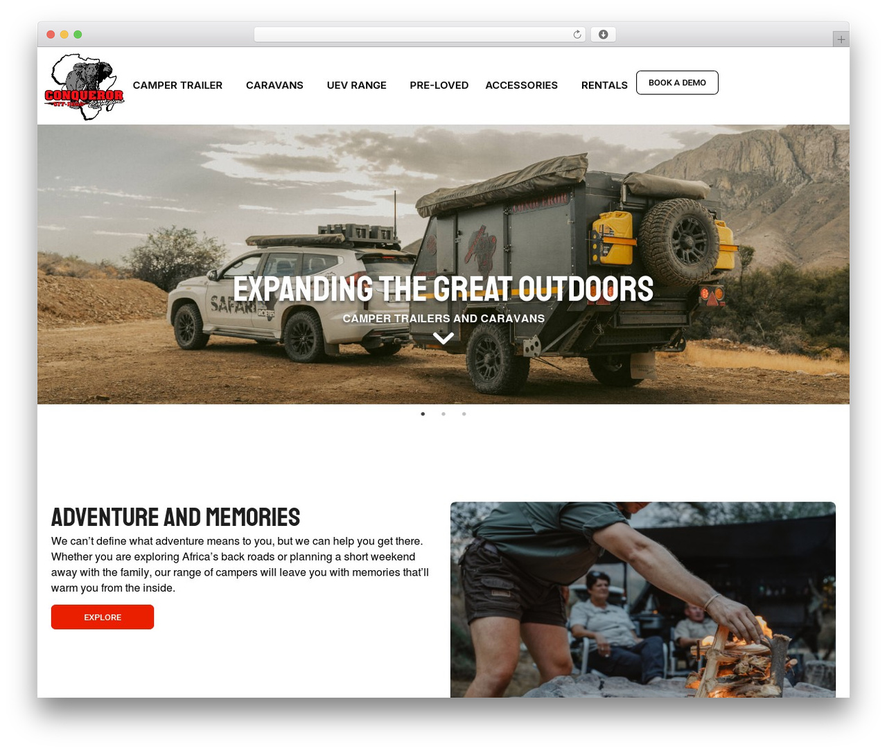 Theme WordPress Conqueror - Hello Elementor Child - conquerormbg.co.za