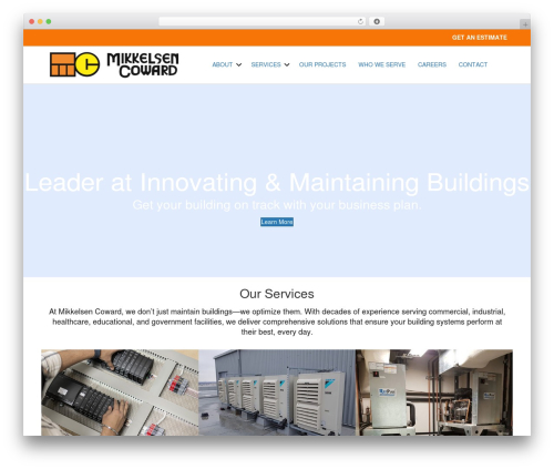 WP theme Beaver Builder Theme - mikkelsen-coward.com