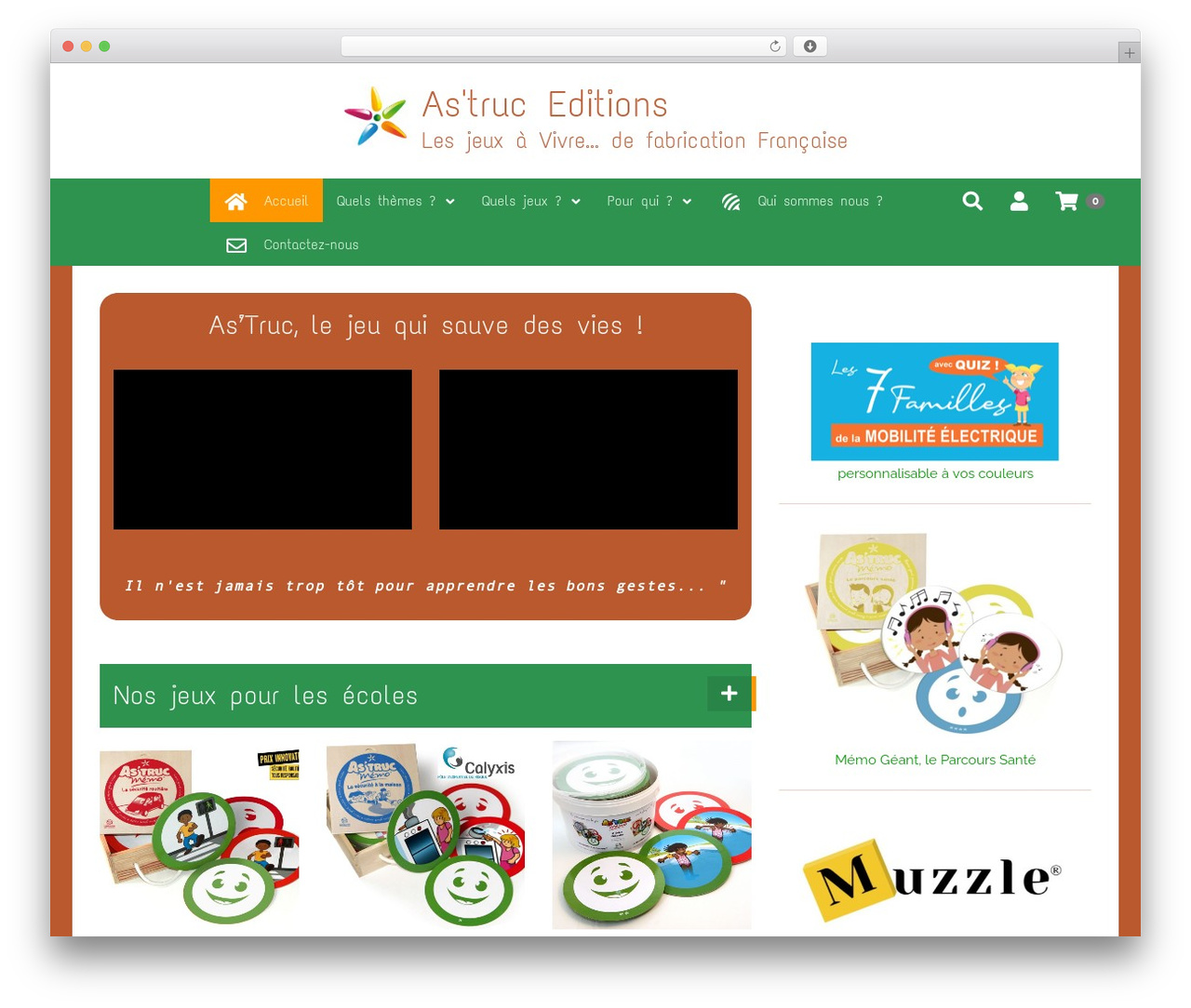 6temflex theme WordPress - astruc.net