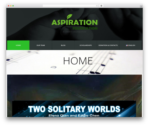 cherry WP theme - aspiration-foundation.org