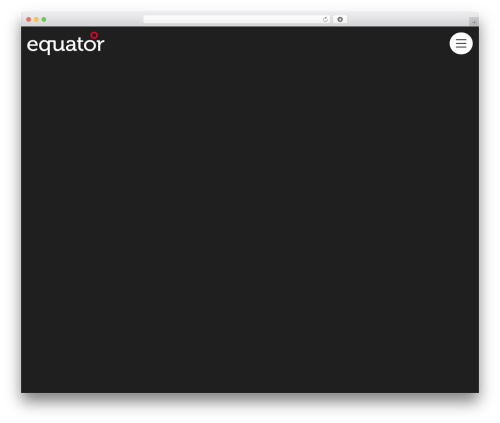 Complete Custom Theme WordPress theme image - equator-photography.com