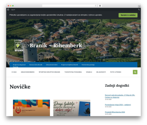 Lsvr events WordPress plugin - branik.si