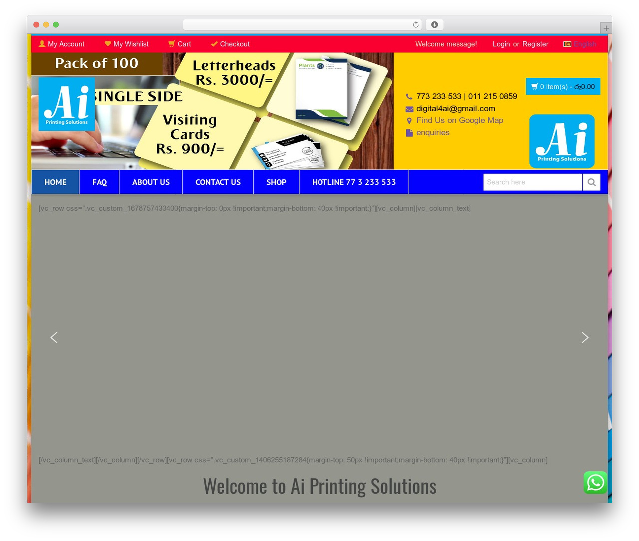 Venedor WordPress theme - aiprinting.lk Venedor WordPress theme - aiprinting.lk