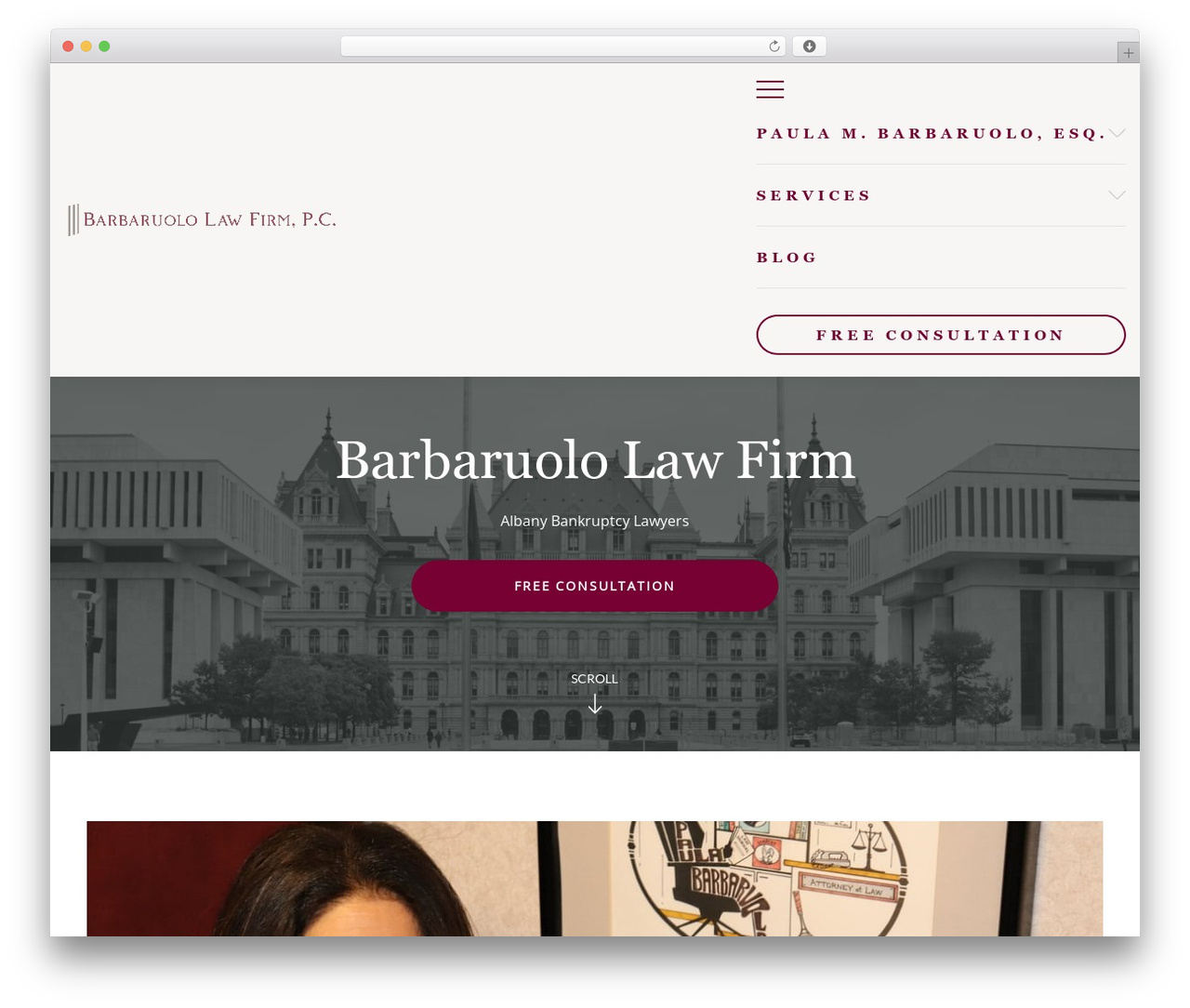 CannaBuilder theme WordPress - barbaruololaw.com