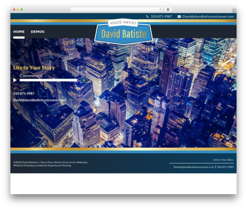 Ultimate widget builder pro vc WordPress plugin - davidbatistevoiceover.com