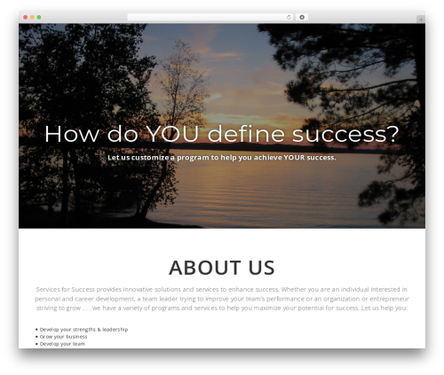 Integral Pro theme WordPress - servicesforsuccess.com Integral Pro theme WordPress - servicesforsuccess.com