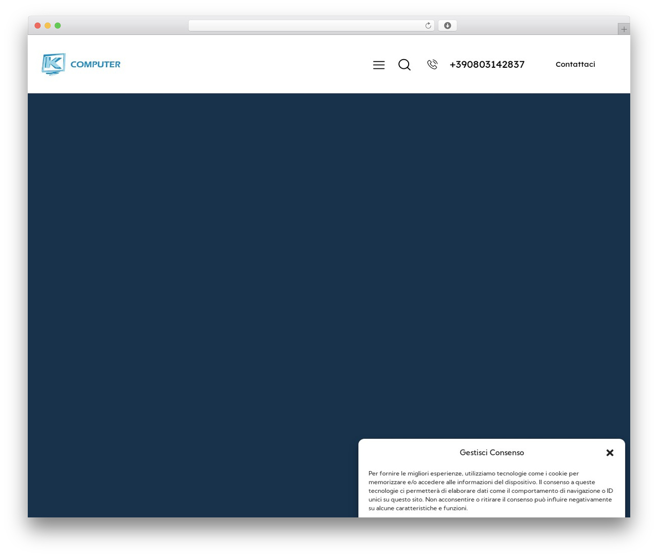 Re:bytes WordPress theme - kcomputer.it
