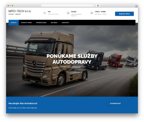 Theme WordPress Cargoex - mito-tech.sk