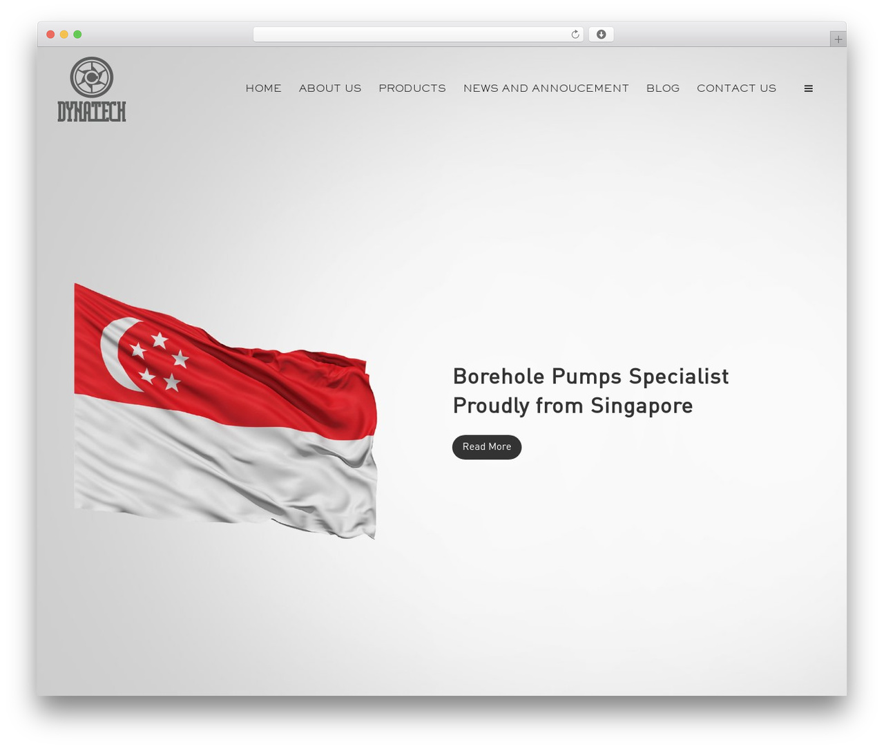 Theme WordPress Dynatech - dynatechpumps.com