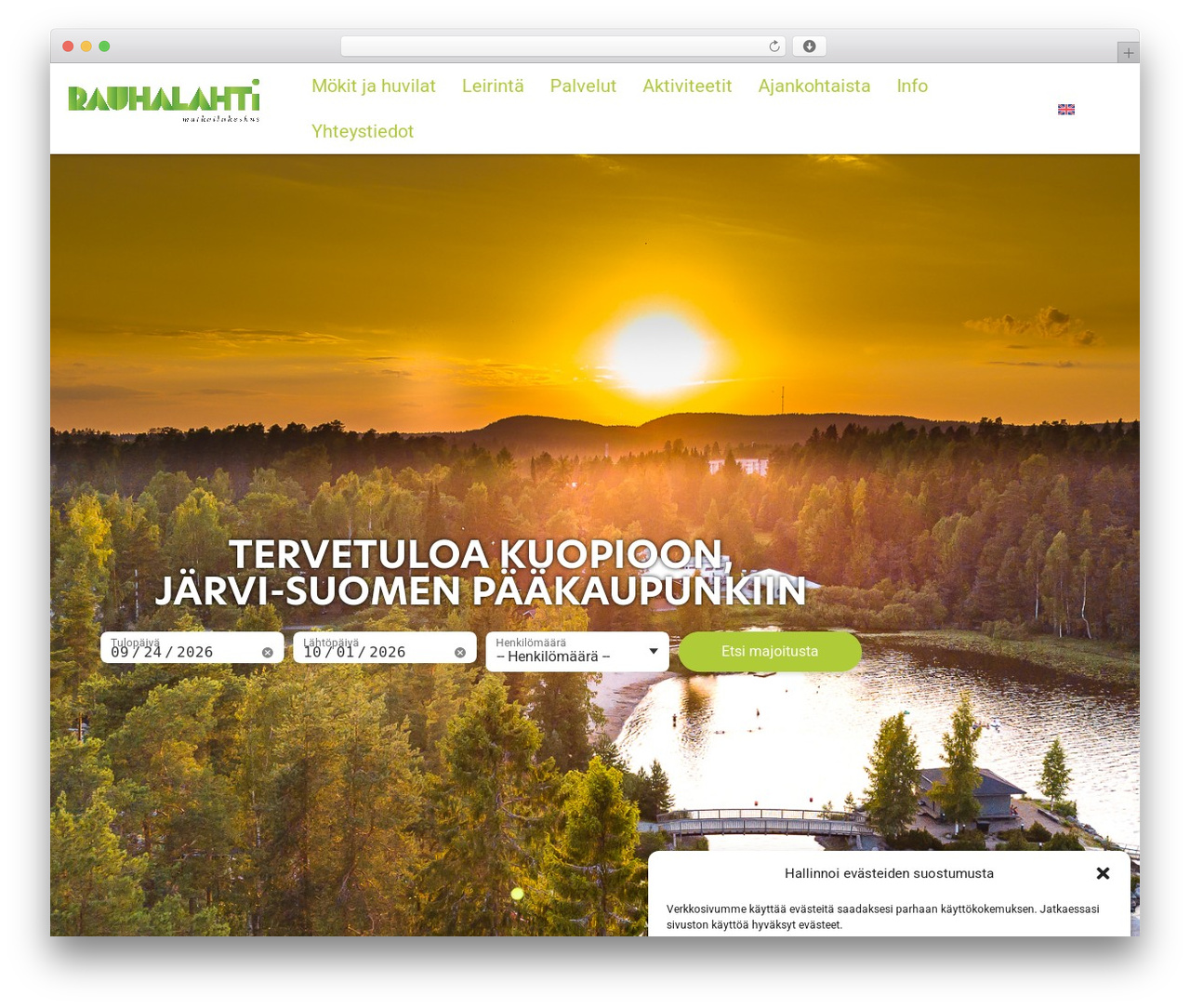 Theme WordPress Hello Elementor - visitrauhalahti.fi