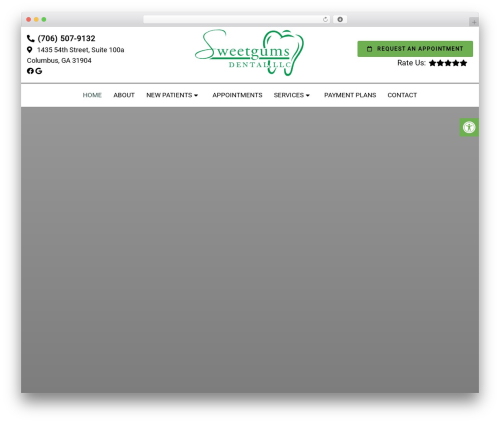 Theme WordPress Parent Theme - sweetgumsdental.com