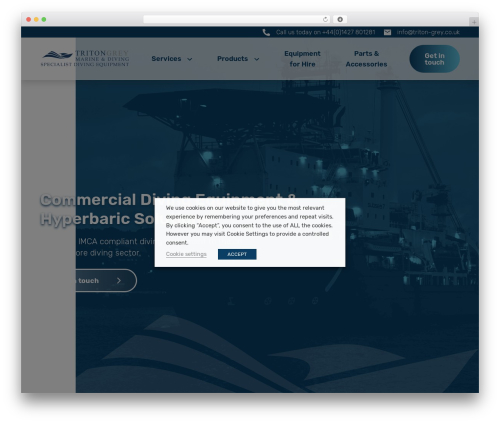 TTM Base Theme WordPress theme design - triton-grey.co.uk