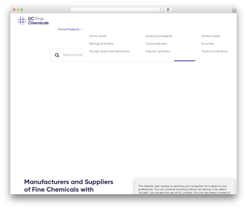 Uncode privacy WordPress plugin - dcfinechemicals.com
