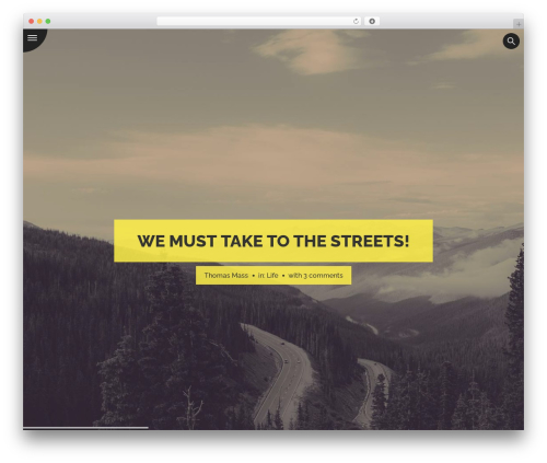 Wheats WordPress theme - wheats.mallinidesign.com