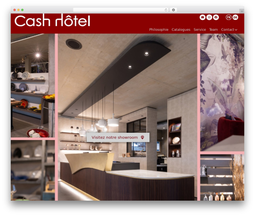 WordPress theme Beaver Builder Theme - cash-hotel.ch