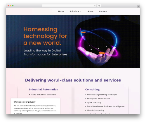 WordPress theme Starter_theme - sysarks.com