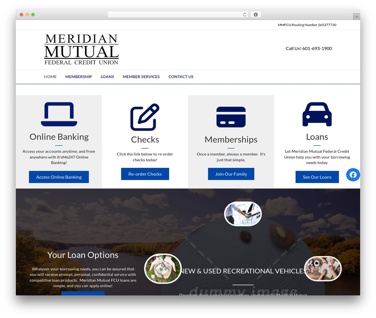 WordPress theme Beaver Builder Theme - meridianmutualfcu.com