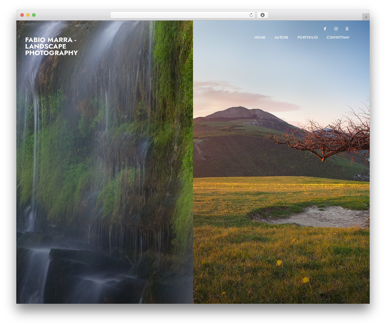 WordPress theme Blacksilver - fabiophoto.it