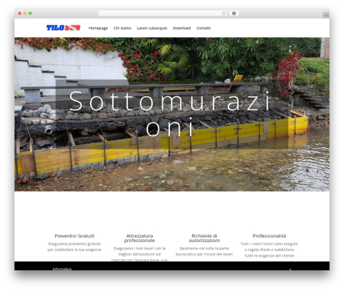 WordPress theme Divi - tilosub.ch