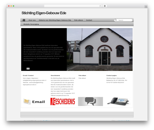 application WordPress theme - stichting-eigengebouw-ede.nl