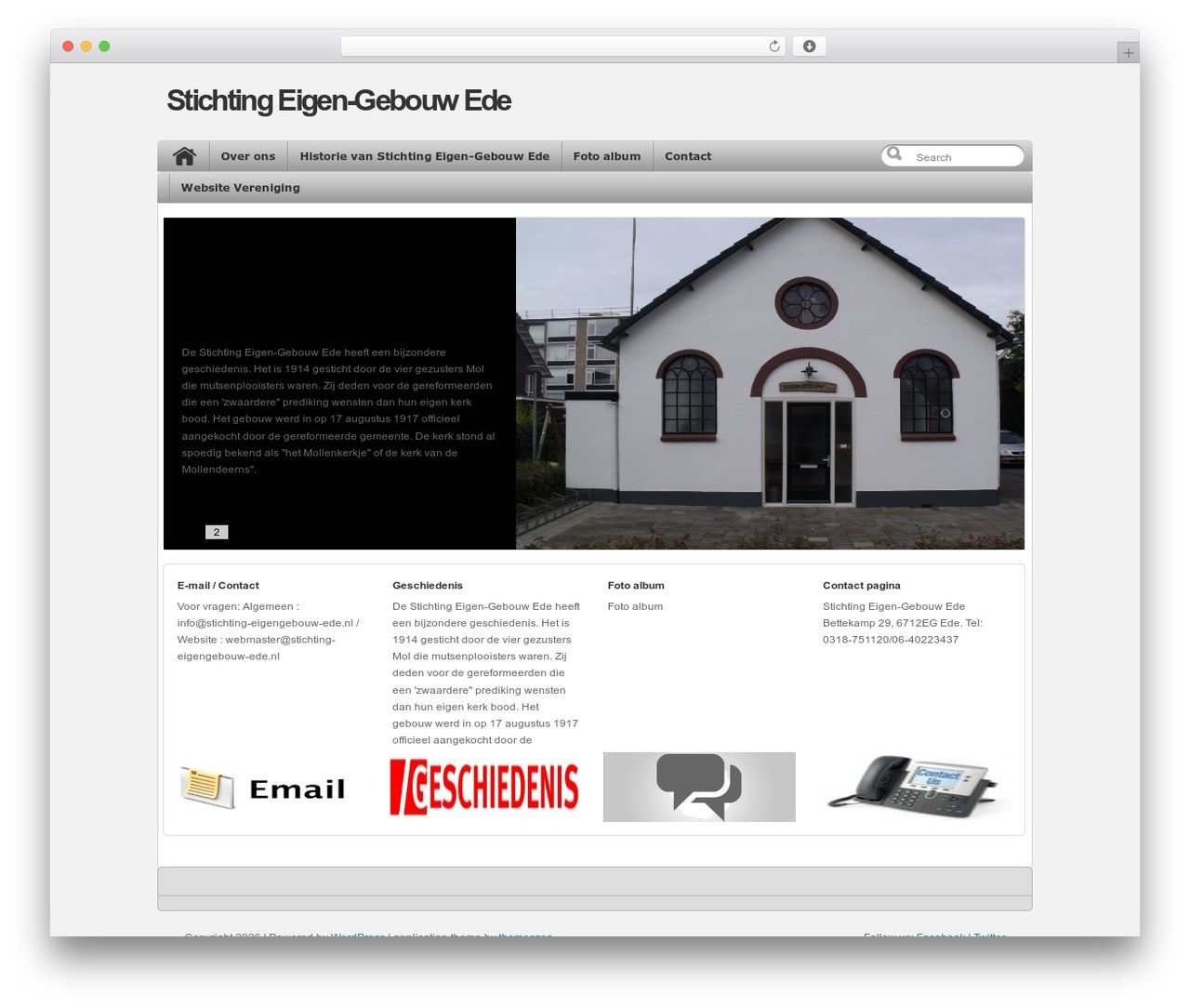 application WordPress theme - stichting-eigengebouw-ede.nl