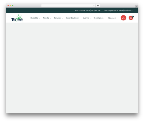 Best WordPress theme yokoo - veloma.lt