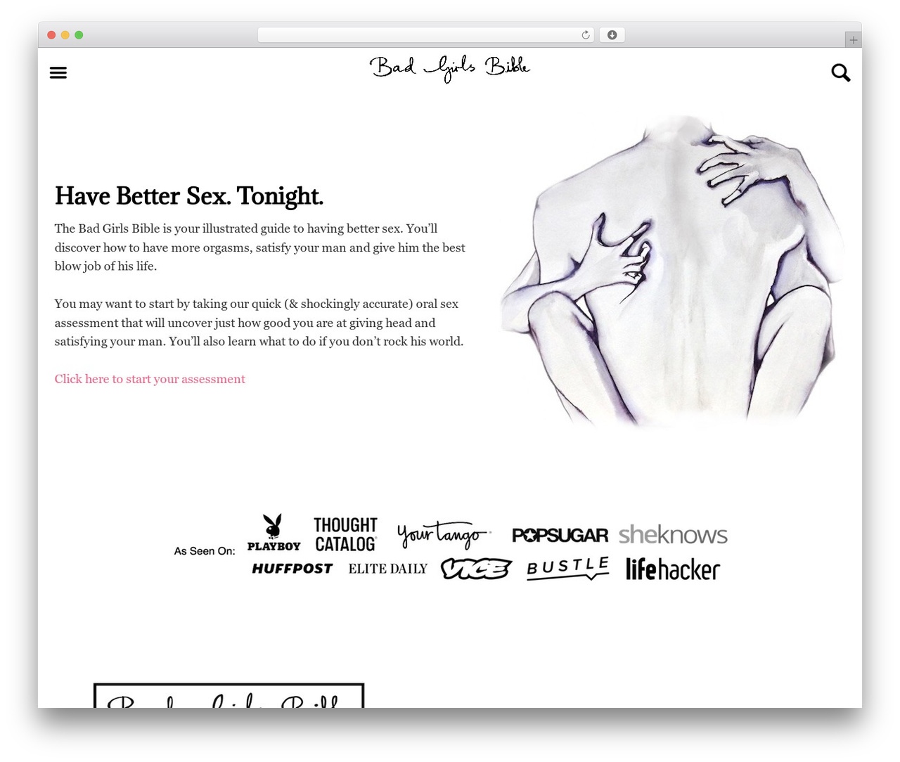 Genesis WP theme - badgirlsbible.com Genesis WP theme - badgirlsbible.com