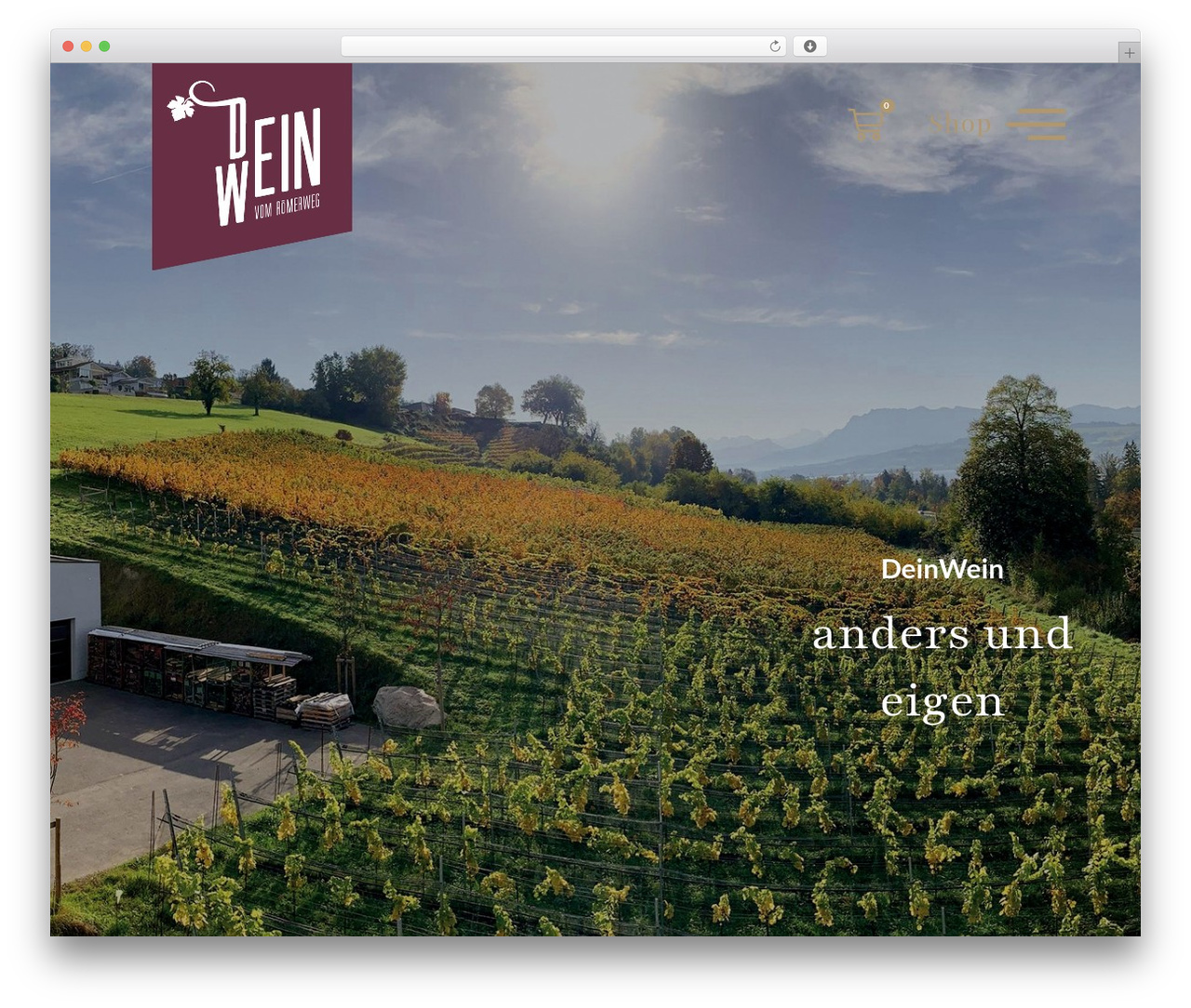 Hello Elementor WordPress theme free - dein-wein.ch