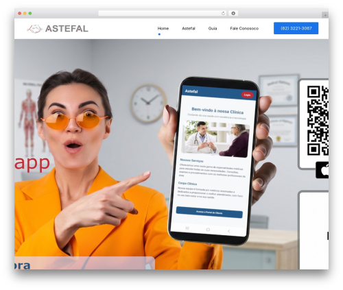 Ippsum WordPress theme - astefal.com.br