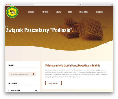 Modhu theme WordPress - zppodlasie.pl