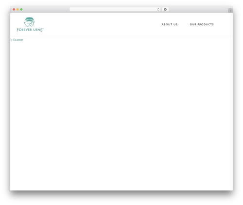 Theme WordPress BootScore - foreverurns.co.uk