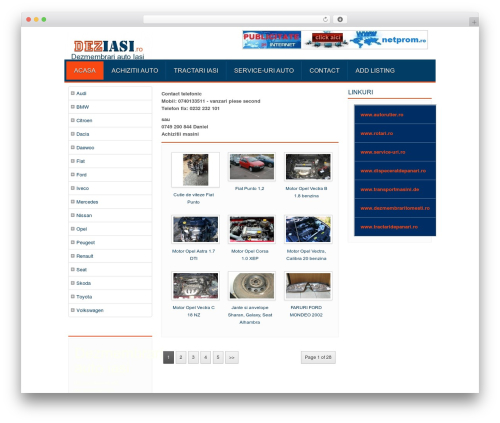 Theme WordPress Responsive WordPress Themes - deziasi.ro
