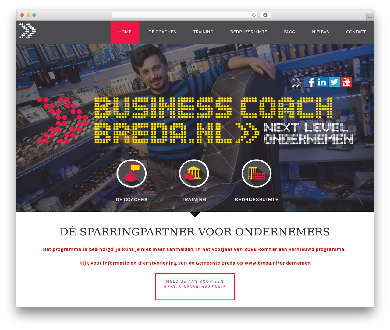 Theme WordPress Silvertheme - businesscoachbreda.nl