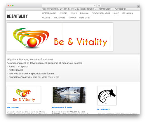 Theme WordPress WP Opulus Pro - be-vitality.net Theme WordPress WP Opulus Pro - be-vitality.net