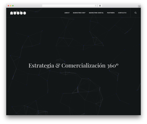 Vcparticlesbackground WordPress plugin - nubbo.eu