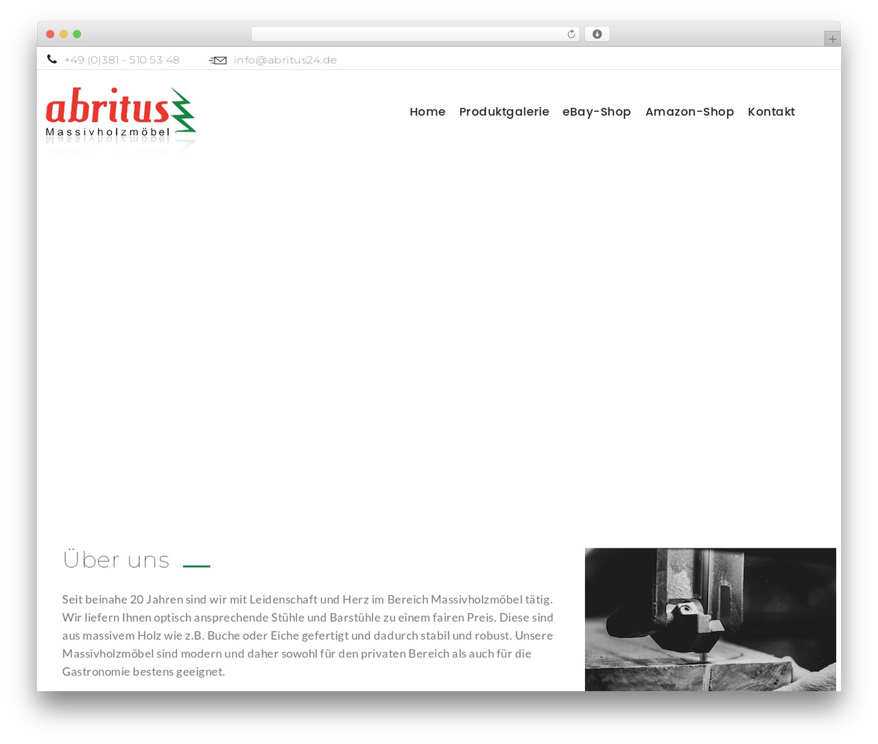 WordPress theme Craftio - abritus24.de