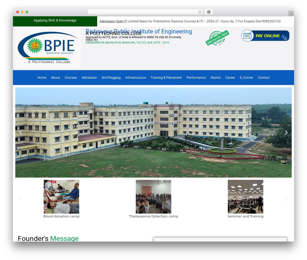 WordPress theme OceanWP - bpie.org.in